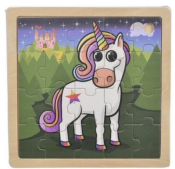 Eichhorn дървен пъзел 20 см х 20