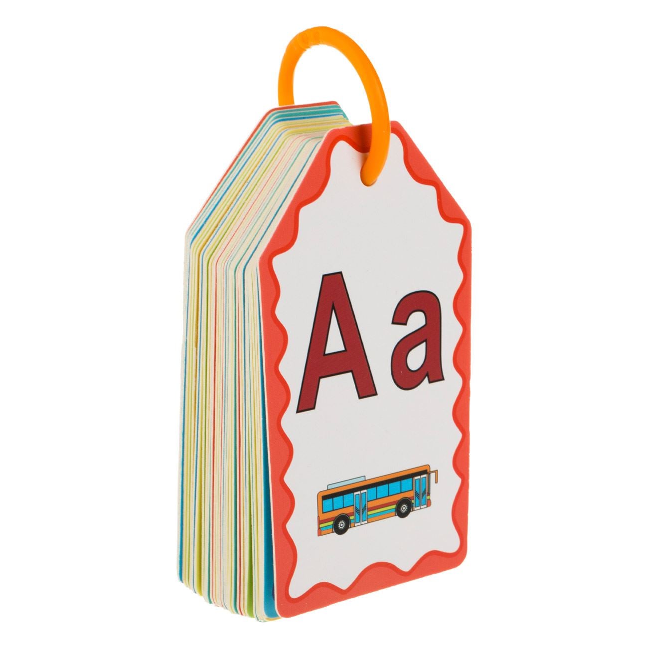 Детски обучителни карти „Научи българската азбука“ – Образователен комплект с букви